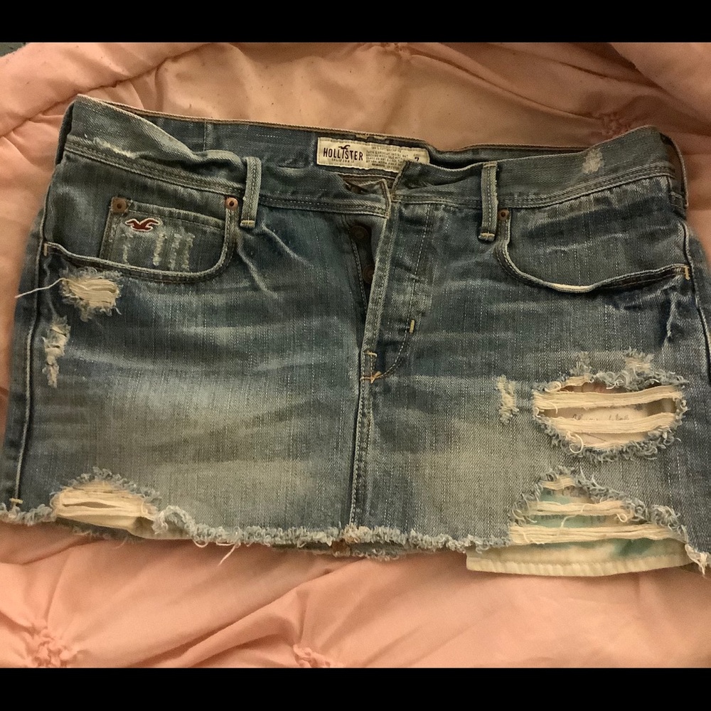 Hollister Jean skirt